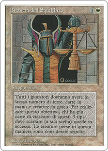 Balance
3rd Edition/Revised - Italian
Single
Magic The Gathering
