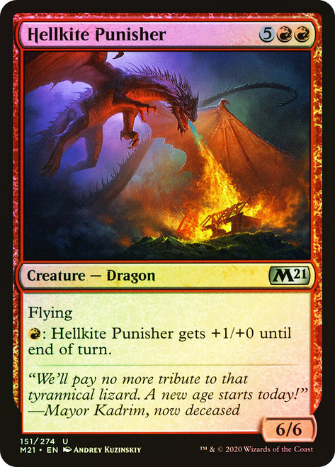 Hellkite Punisher\nCore Set 2021\nSingle\nMagic The Gathering
