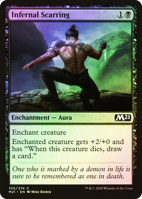Infernal Scarring\nCore Set 2021\nSingle\nMagic The Gathering