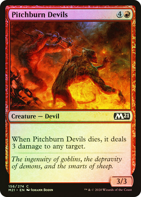 Pitchburn Devils\nCore Set 2021\nSingle\nMagic The Gathering