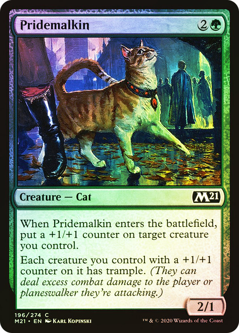 Pridemalkin\nCore Set 2021\nSingle\nMagic The Gathering