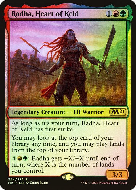 Radha, Heart of Keld\nCore Set 2021\nSingle\nMagic The Gathering