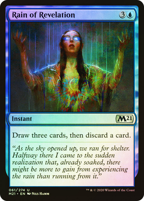 Rain of Revelation\nCore Set 2021\nSingle\nMagic The Gathering