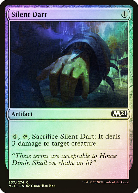Silent Dart\nCore Set 2021\nSingle\nMagic The Gathering