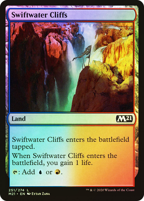 Swiftwater Cliffs\nCore Set 2021\nSingle\nMagic The Gathering