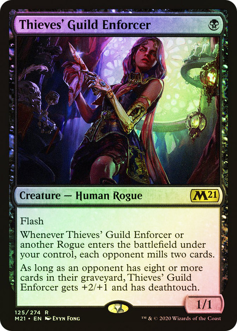 Thieves' Guild Enforcer\nCore Set 2021\nSingle\nMagic The Gathering