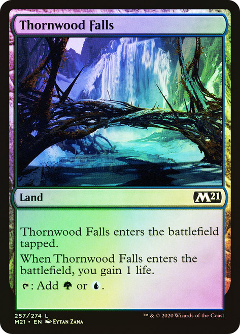 Thornwood Falls\nCore Set 2021\nSingle\nMagic The Gathering