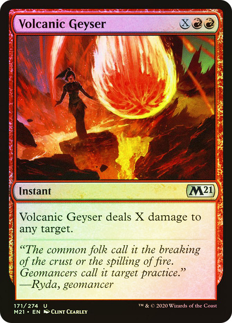 Volcanic Geyser\nCore Set 2021\nSingle\nMagic The Gathering