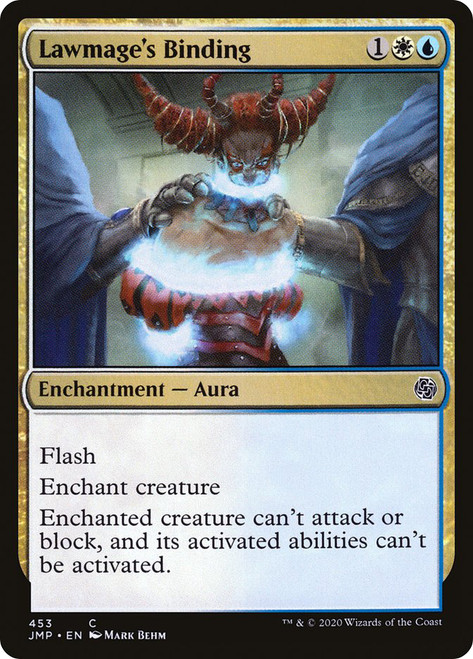Lawmage's Binding\nJumpstart\nSingle\nMagic The Gathering