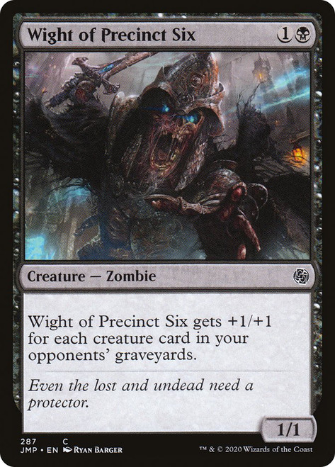 Wight of Precinct Six\nJumpstart\nSingle\nMagic The Gathering