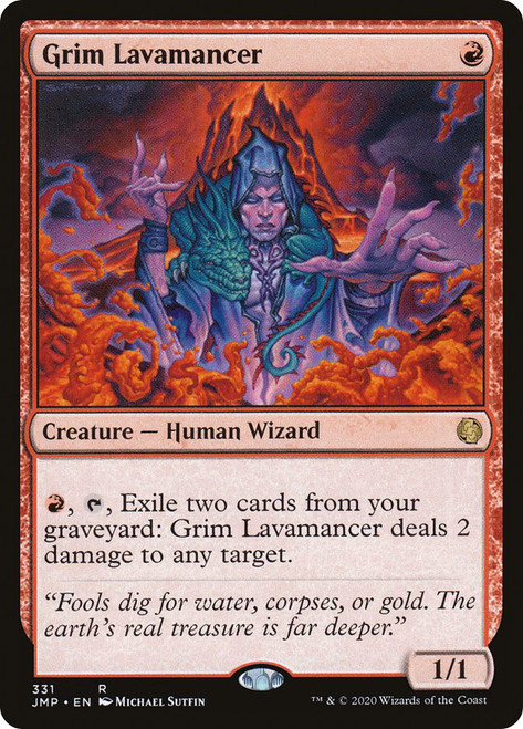 Grim Lavamancer\nJumpstart\nSingle\nMagic The Gathering