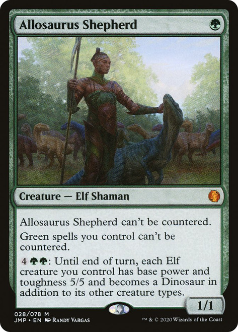 Allosaurus Shepherd\nJumpstart\nSingle\nMagic The Gathering