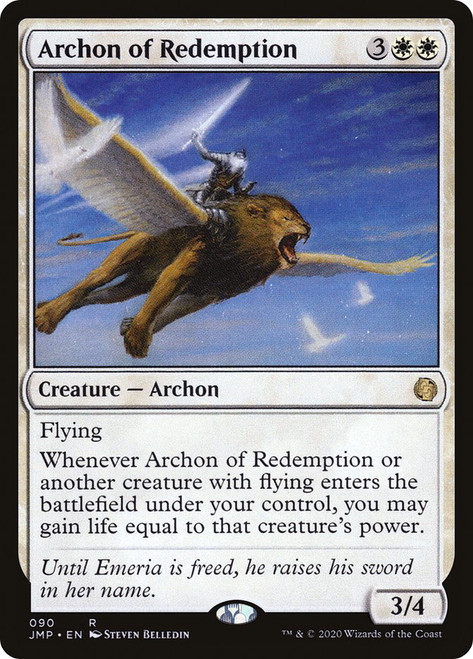 Archon of Redemption\nJumpstart\nSingle\nMagic The Gathering