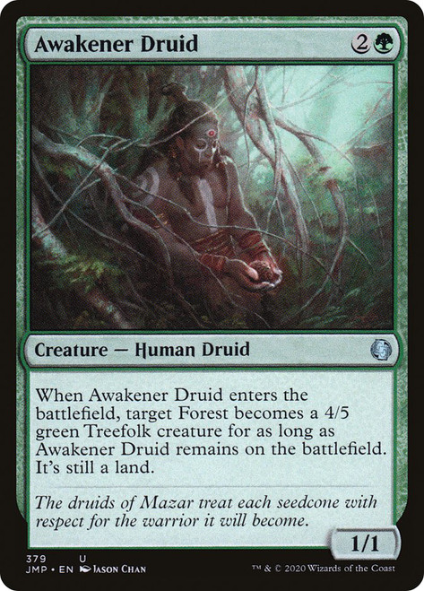 Awakener Druid\nJumpstart\nSingle\nMagic The Gathering