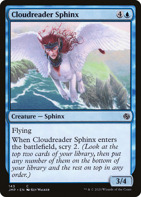 Cloudreader Sphinx\nJumpstart\nSingle\nMagic The Gathering