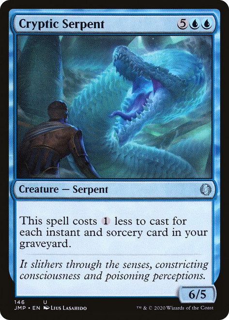 Cryptic Serpent\nJumpstart\nSingle\nMagic The Gathering