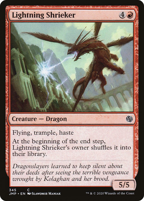 Lightning Shrieker\nJumpstart\nSingle\nMagic The Gathering