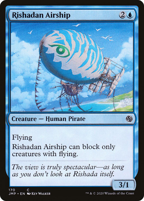 Rishadan Airship\nJumpstart\nSingle\nMagic The Gathering