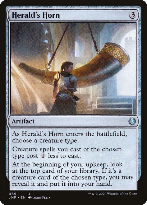 Herald's Horn\nJumpstart\nSingle\nMagic The Gathering