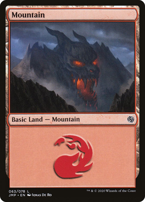 Mountain (#63)\nJumpstart\nSingle\nMagic The Gathering