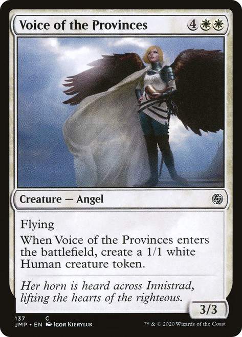 Voice of the Provinces\nJumpstart\nSingle\nMagic The Gathering