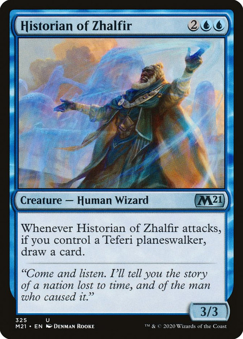 Historian of Zhalfir (Planeswalker Deck)\nCore Set 2021\nSingle\nMagic The Gathering