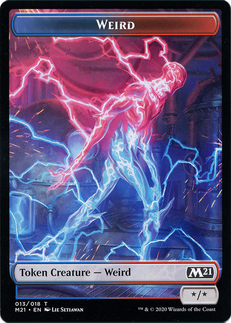 {Weird Token}\nCore Set 2021\nSingle\nMagic The Gathering