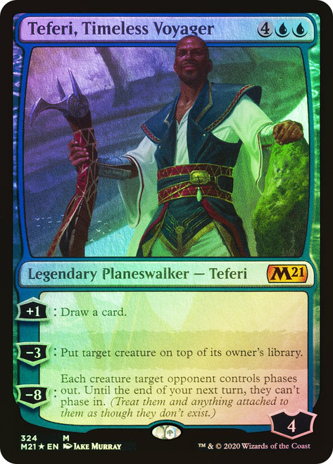 Teferi, Timeless Voyager (Planeswalker Deck)\nCore Set 2021\nSingle\nMagic The Gathering