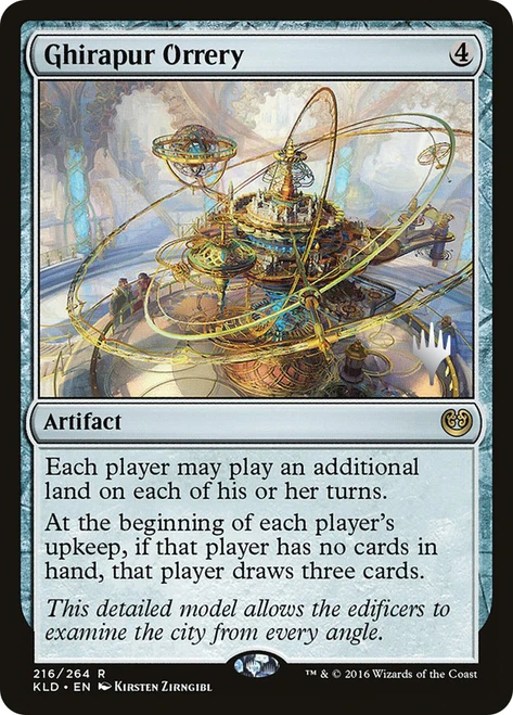 Ghirapur Orrery (Promo Pack) (Kaladesh)\nPromo: Planeswalker Stamped\nSingle\nMagic The Gathering