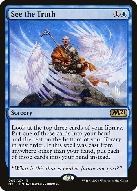 See the Truth (Promo Pack) (Core Set 2021)\nPromo: Planeswalker Stamped\nSingle\nMagic The Gathering