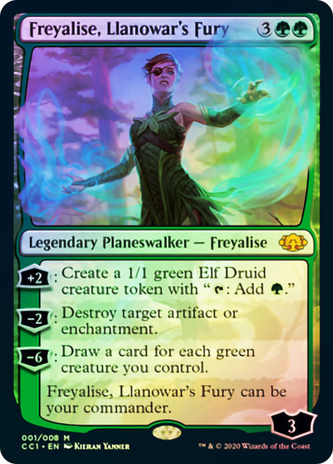 Commander Collection: Green (Premium) (Foil)