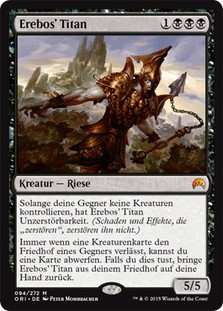 Erebos's Titan
Magic Origins
Single
Magic The Gathering