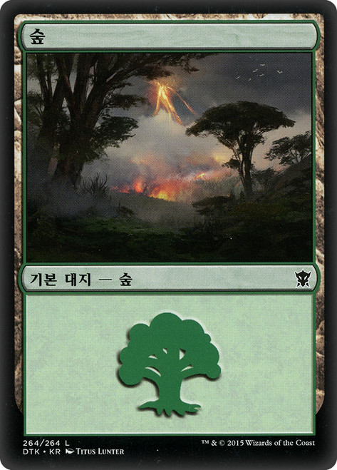 Forest (#264)
Dragons of Tarkir
Single
Magic The Gathering