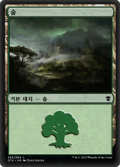 Forest (#263)
Dragons of Tarkir
Single
Magic The Gathering