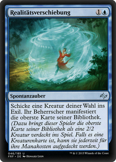 Reality Shift
Fate Reforged
Single
Magic The Gathering