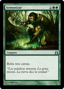 Harmonize
Commander
Single
Magic The Gathering