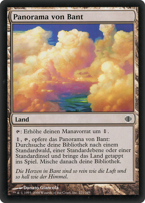 Bant Panorama
Shards of Alara
Single
Magic The Gathering