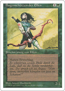 Elvish Archers
3rd Edition/Revised - German
Single
Magic The Gathering