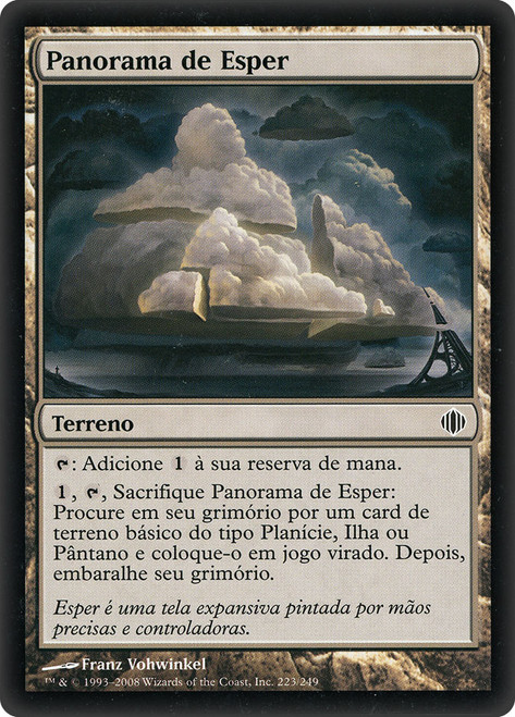 Esper Panorama
Shards of Alara
Single
Magic The Gathering