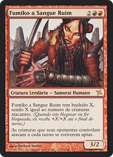 Fumiko the Lowblood
Betrayers of Kamigawa
Single
Magic The Gathering