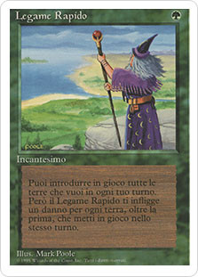 Fastbond
3rd Edition/Revised - Italian
Single
Magic The Gathering