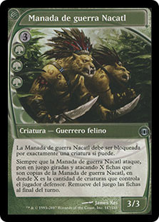 Nacatl War-Pride
Future Sight
Single
Magic The Gathering