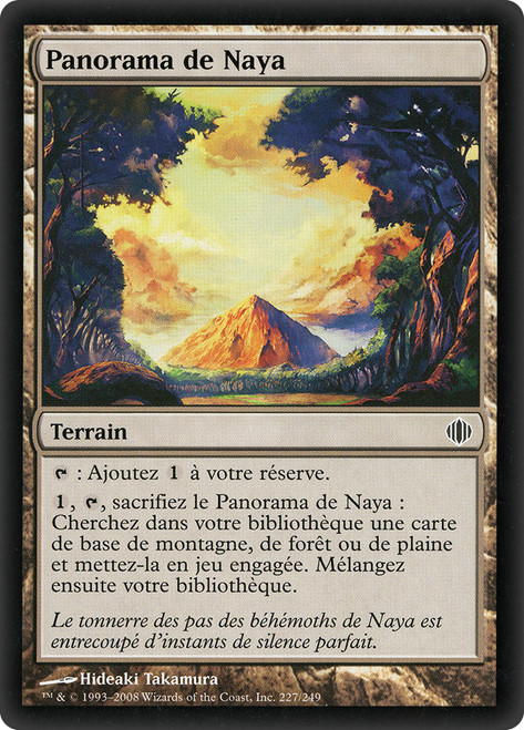 Naya Panorama
Shards of Alara
Single
Magic The Gathering