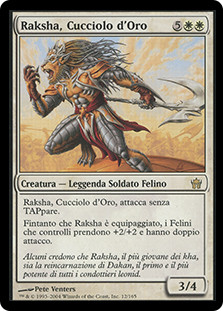 Raksha Golden Cub
Fifth Dawn
Single
Magic The Gathering