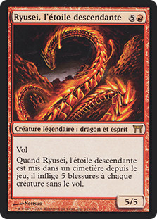 Ryusei, the Falling Star
Champions of Kamigawa
Single
Magic The Gathering