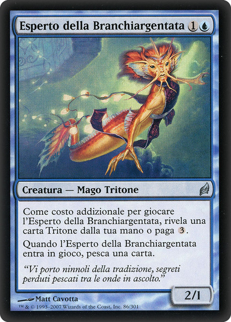 Silvergill Adept
Lorwyn
Single
Magic The Gathering