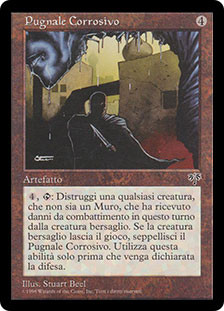 Acidic Dagger
Mirage
Single
Magic The Gathering