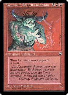 Anaba Spirit Crafter
Homelands
Single
Magic The Gathering