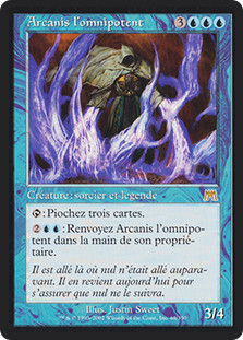 Arcanis the Omnipotent
Onslaught
Single
Magic The Gathering