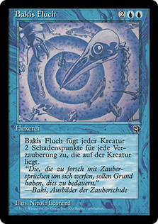 Baki's Curse
Homelands
Single
Magic The Gathering